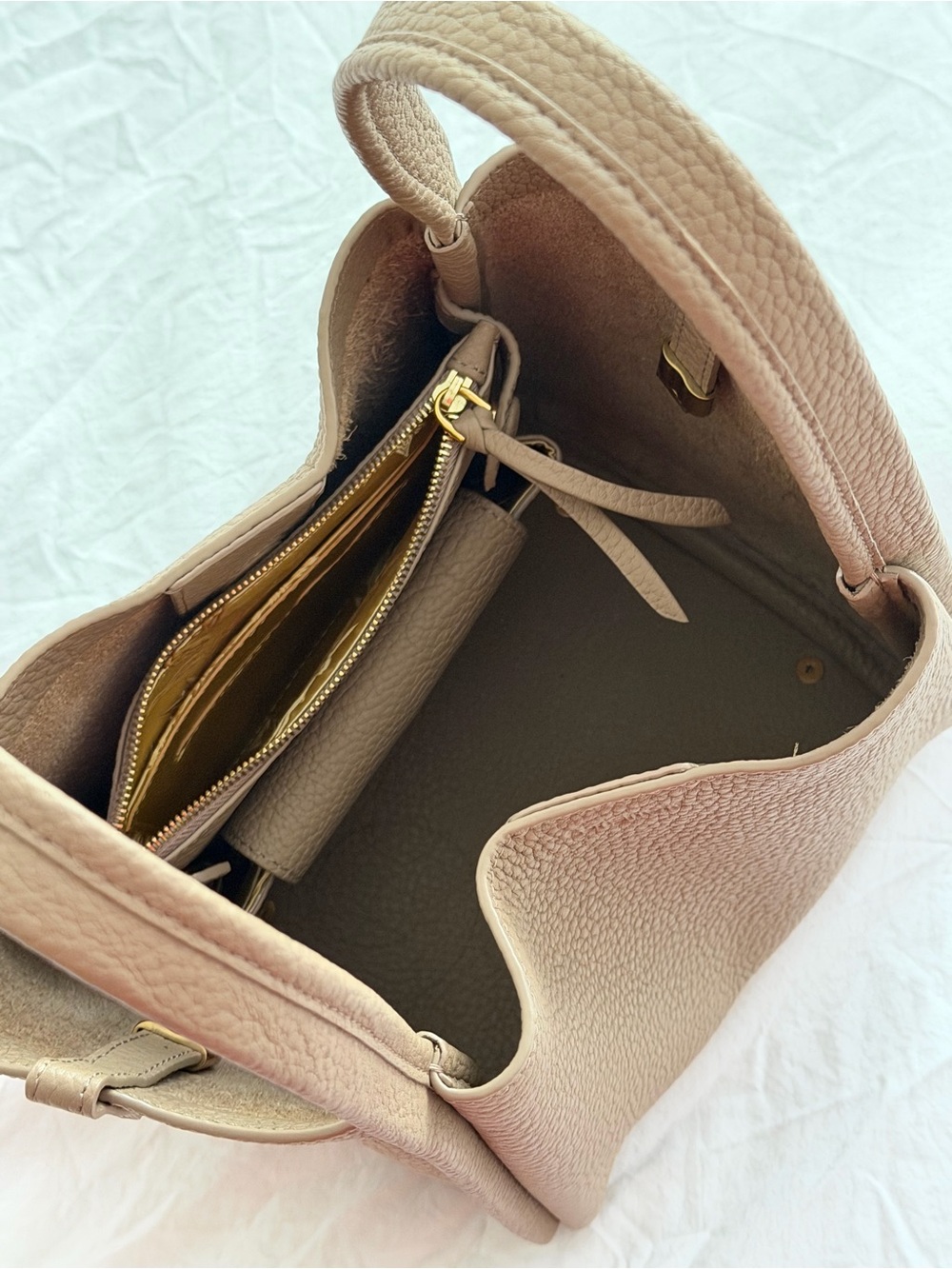 Medium Song Bag - Cream Apricot - Picture 5 of 10